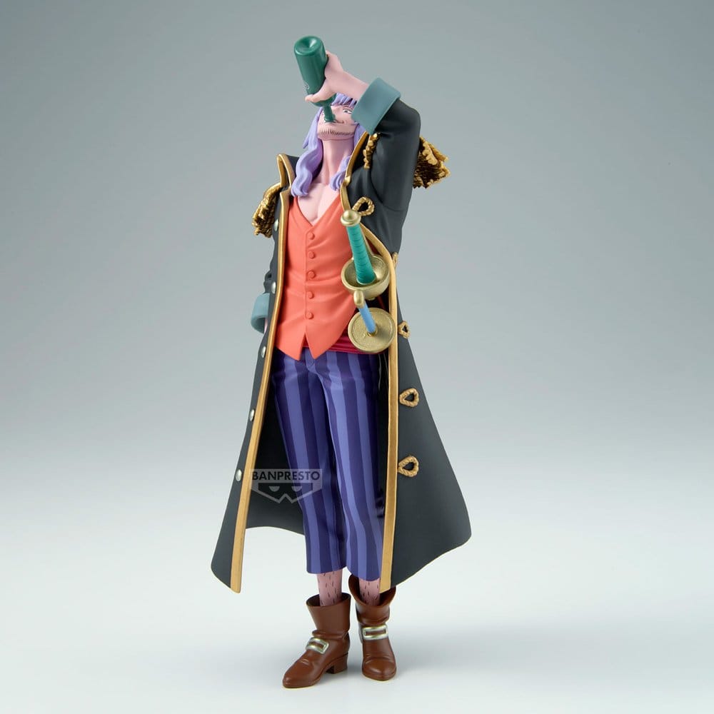 One Piece Battle Record Collection Extra PVC Statue Captain John 21 cm Image 4