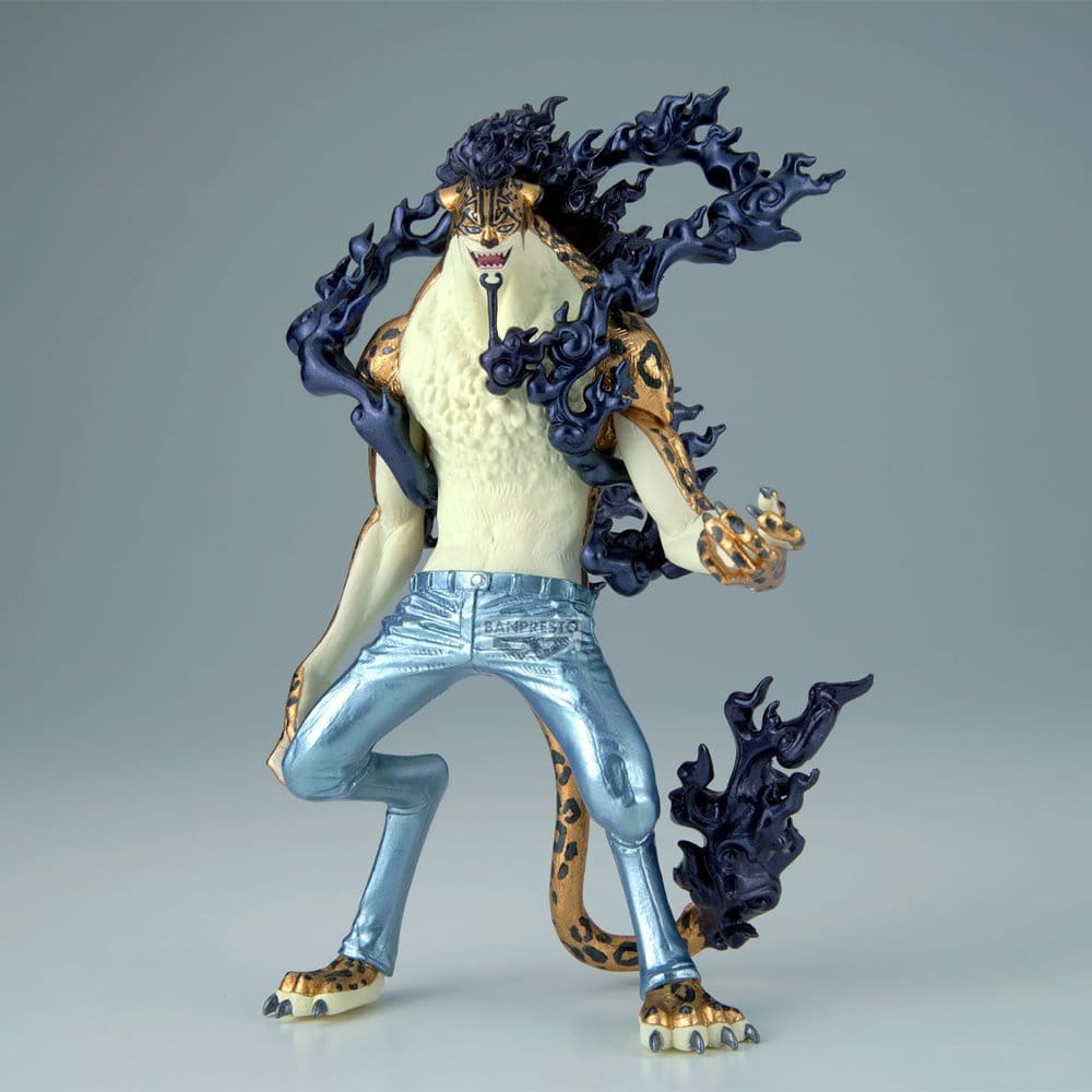 One Piece King of Artist PVC-Figur Rob Lucci Awakening (Special Ver.) 20 cm Image 2