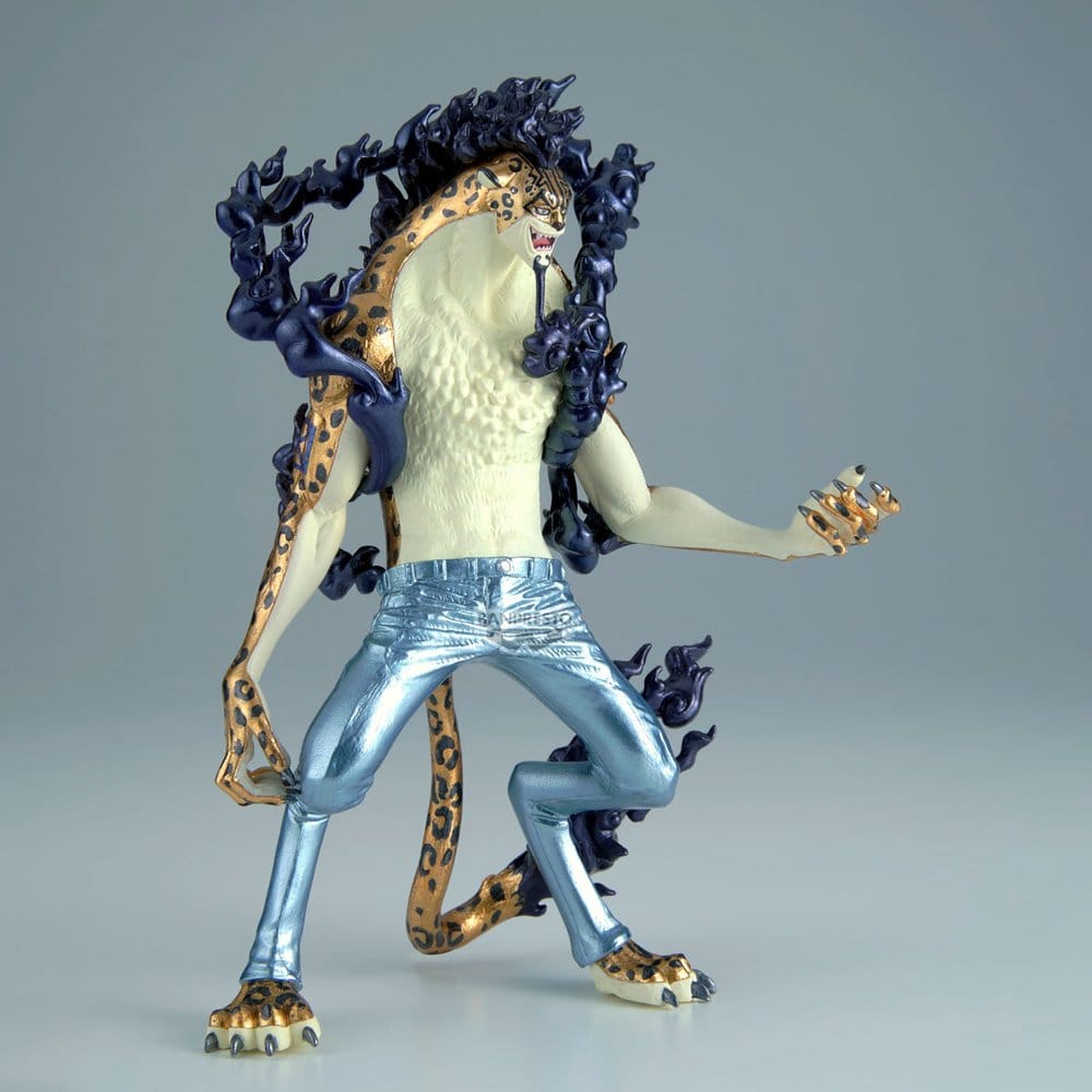 One Piece King of Artist PVC-Figur Rob Lucci Awakening (Special Ver.) 20 cm Image 3