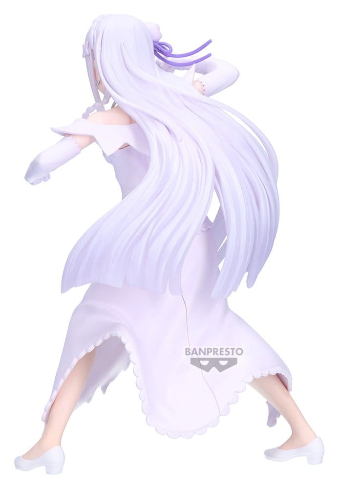 Re:ZERO -Starting Life in Another World- Espresto PVC-Figur Emilia (Excite Motions) 22 cm Image 2