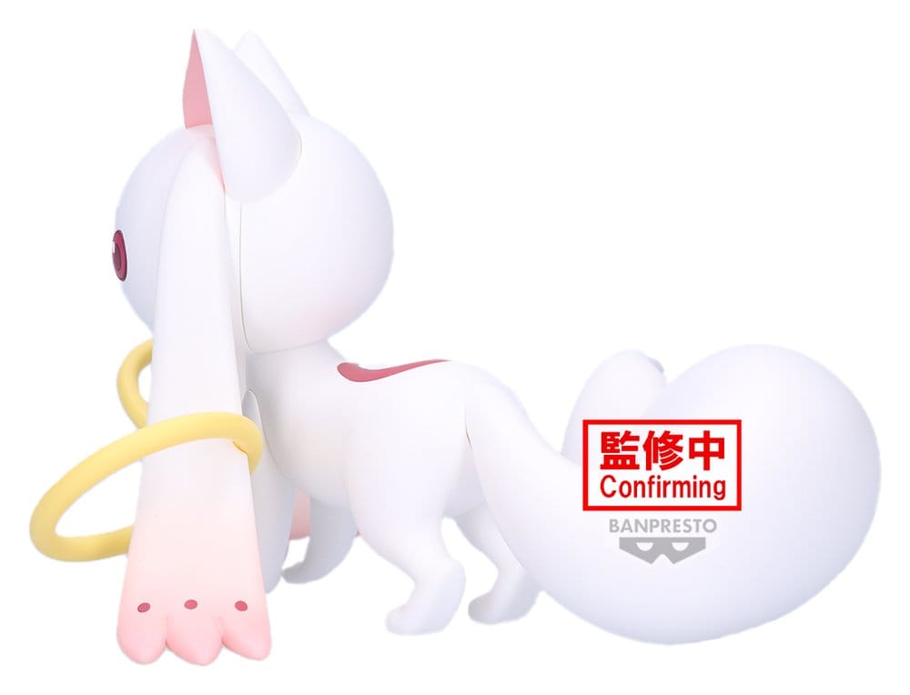 Puella Magi Madoka Magica Rising Fluffy Puffy Big PVC-Figur Kyubey 13 cm Image 2