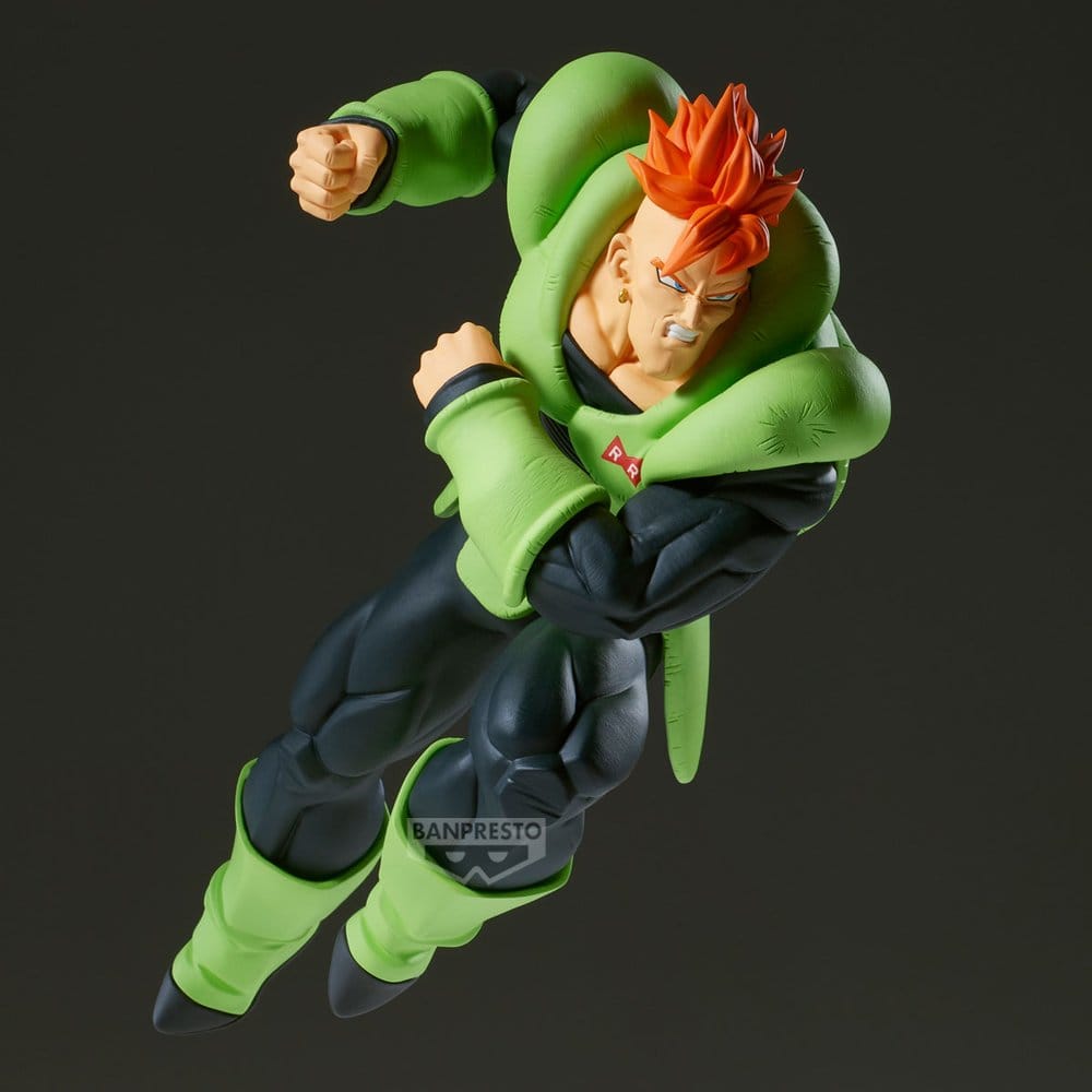 Dragon Ball Z Match Makers PVC-Figur Android 16 (vs Cell) 17 cm Image 5