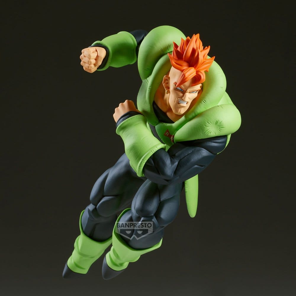 Dragon Ball Z Match Makers PVC-Figur Android 16 (vs Cell) 17 cm Image 7