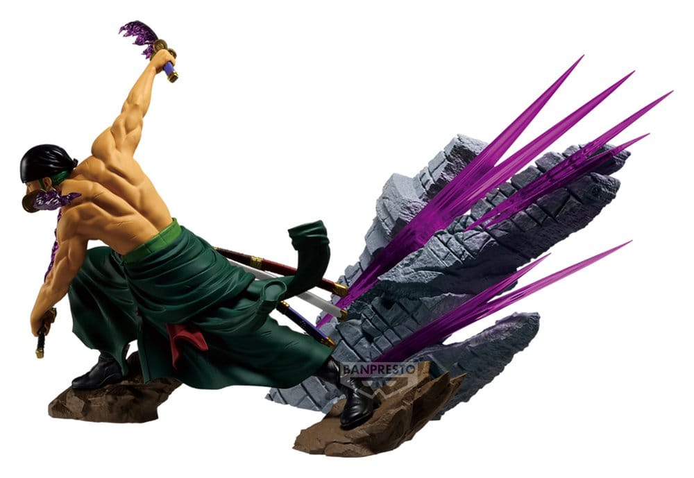 One Piece Theorama Soul PVC-Figur Roronoa Zoro 21 cm Image 3