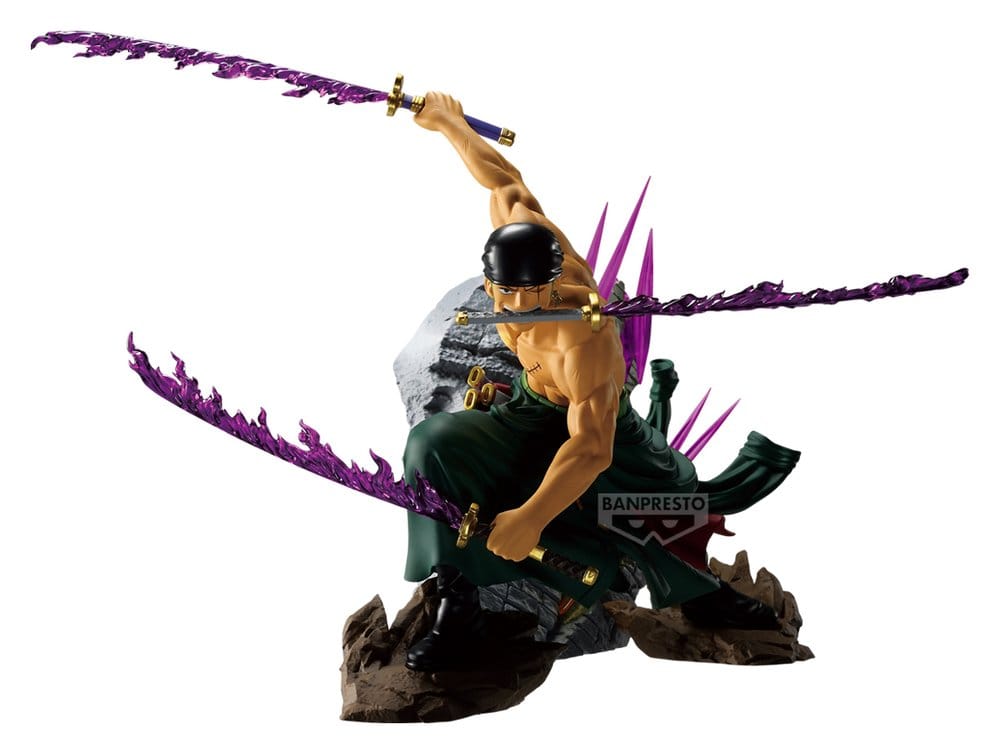One Piece Theorama Soul PVC-Figur Roronoa Zoro 21 cm Image 4