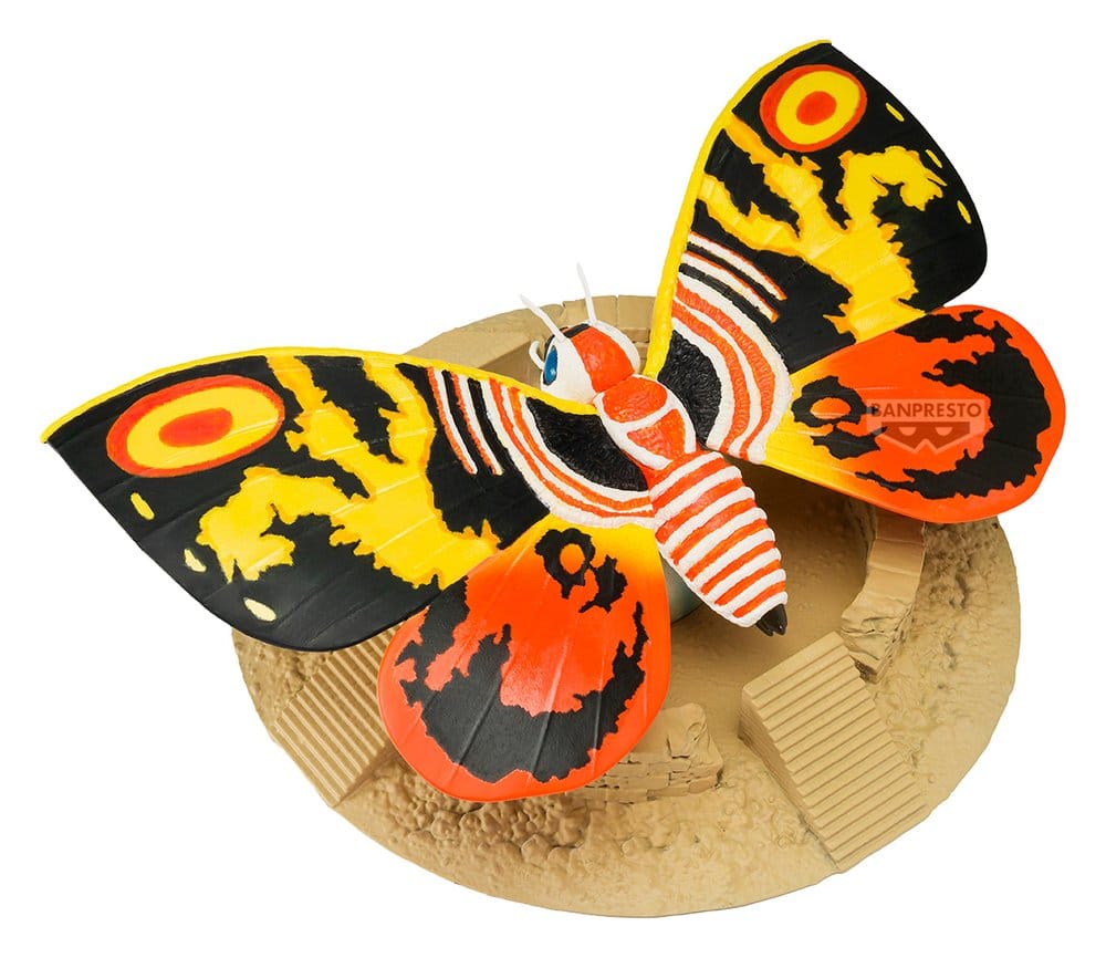 Rebirth of Mothra Toho Monster Series Art Vignette PVC-Figur Mothra (1996) 5 cm Image 4