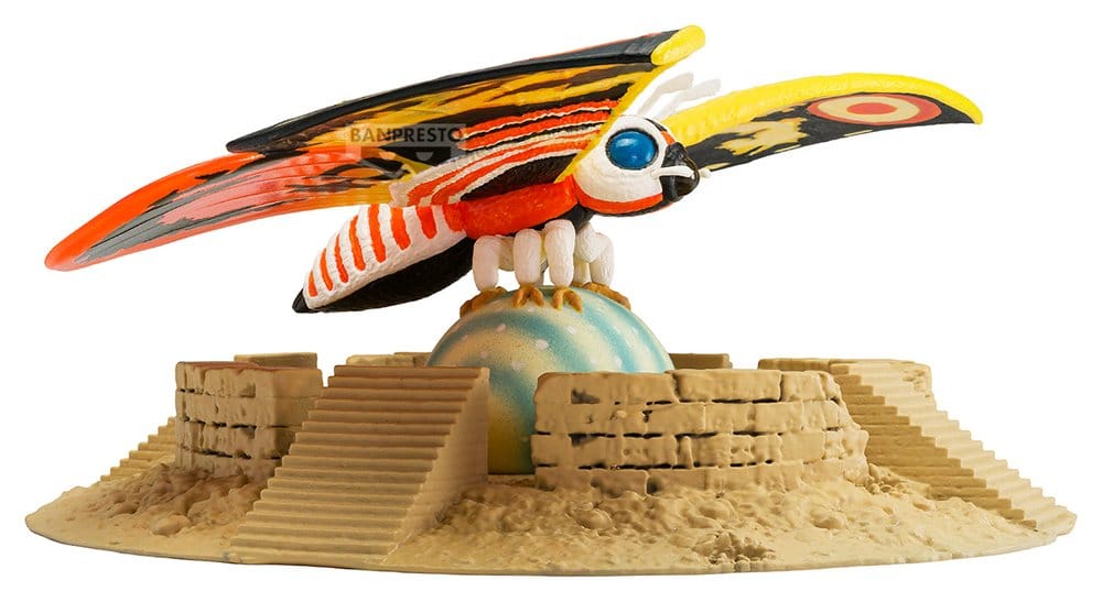 Rebirth of Mothra Toho Monster Series Art Vignette PVC-Figur Mothra (1996) 5 cm Image 5
