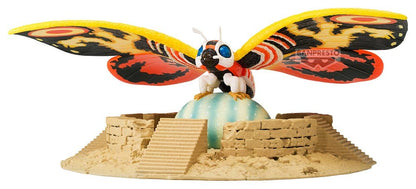 Rebirth of Mothra Toho Monster Series Art Vignette PVC-Figur Mothra (1996) 5 cm Image 1