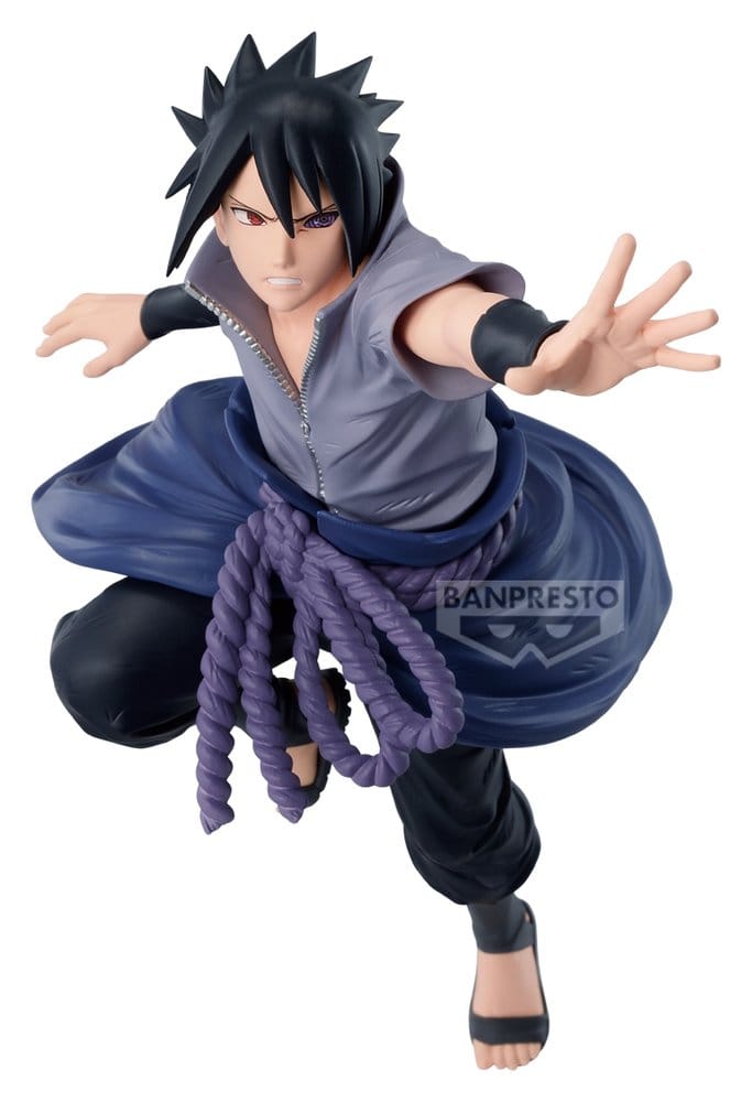 Naruto Shippuden Vibration Stars PVC-Figur Sasuke Uchiha 14 cm Image 1