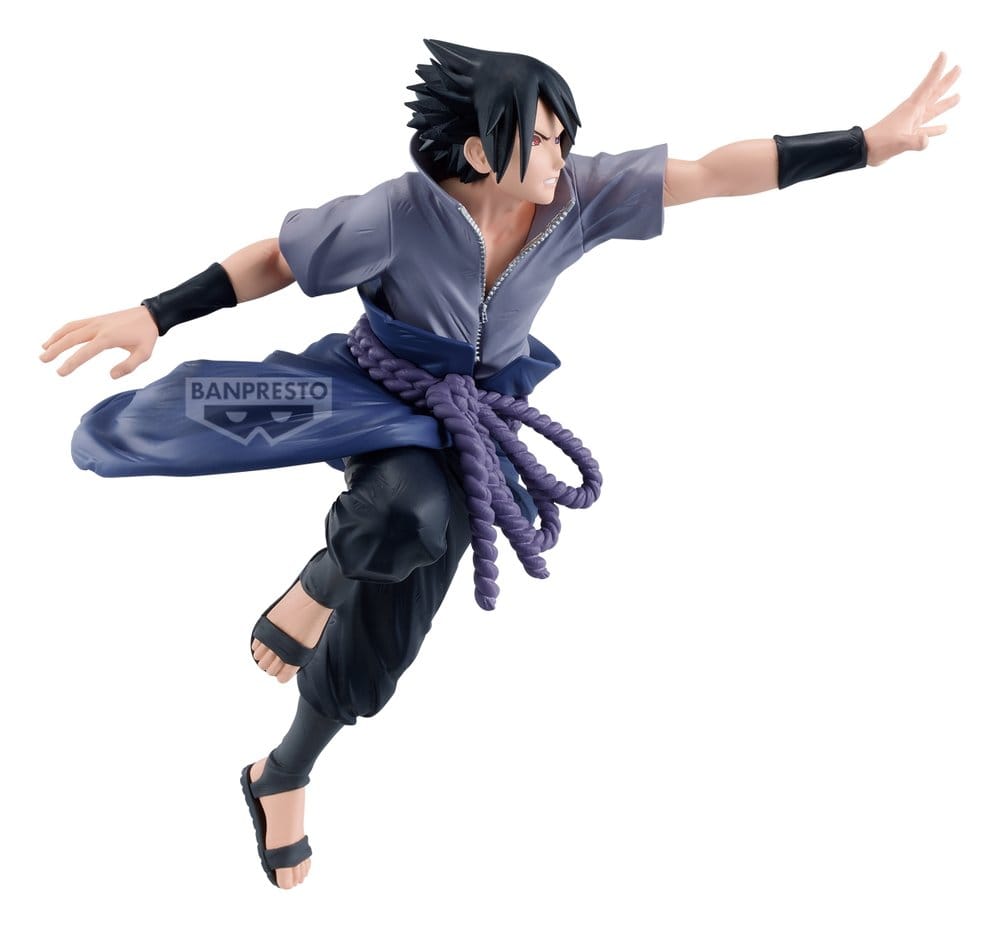 Naruto Shippuden Vibration Stars PVC-Figur Sasuke Uchiha 14 cm Image 3