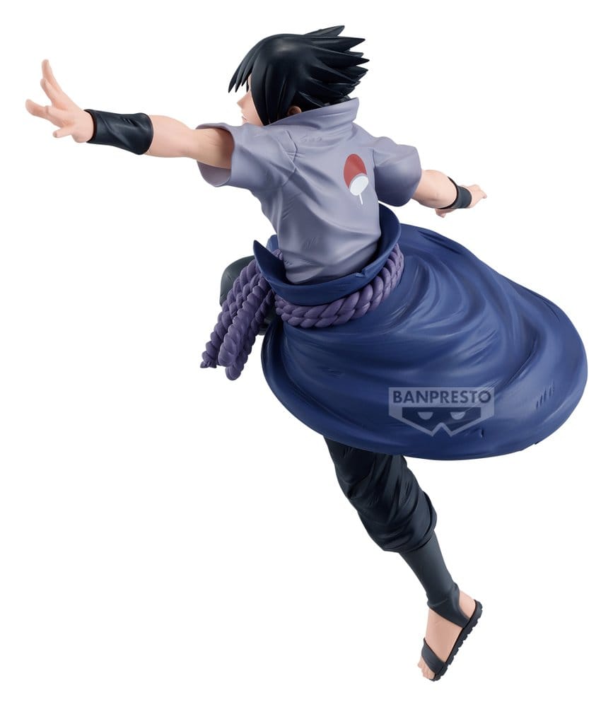 Naruto Shippuden Vibration Stars PVC-Figur Sasuke Uchiha 14 cm Image 4