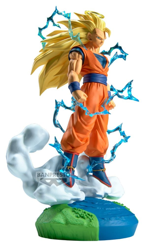 Dragon Ball Z History Box PVC-Figur Super Saiyan 3 Son Goku 18 cm Image 1