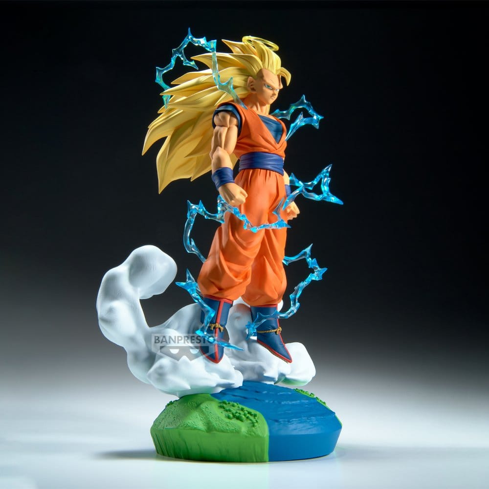 Dragon Ball Z History Box PVC-Figur Super Saiyan 3 Son Goku 18 cm Image 2