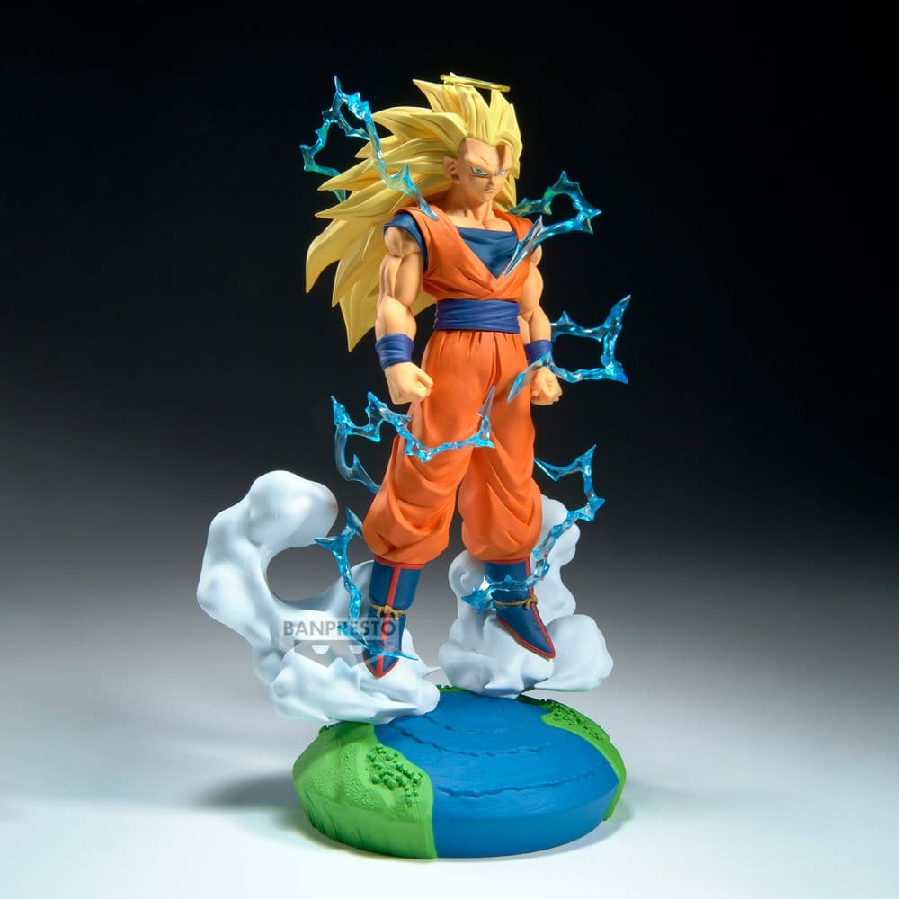 Dragon Ball Z History Box PVC-Figur Super Saiyan 3 Son Goku 18 cm Image 3