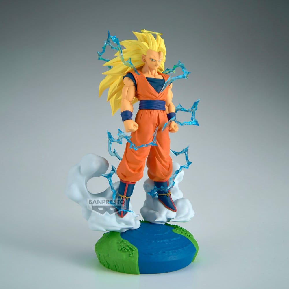 Dragon Ball Z History Box PVC-Figur Super Saiyan 3 Son Goku 18 cm Image 4