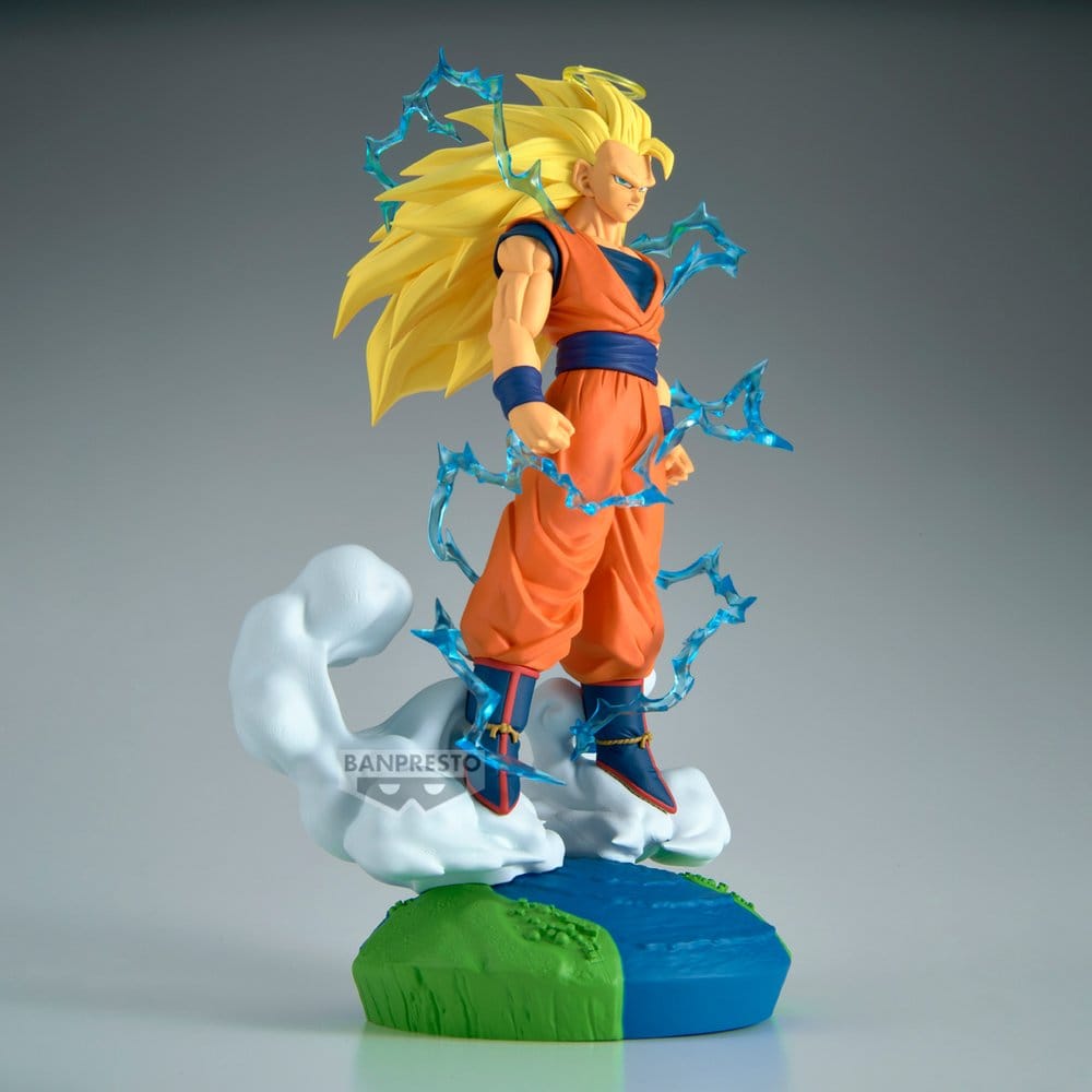 Dragon Ball Z History Box PVC-Figur Super Saiyan 3 Son Goku 18 cm Image 5