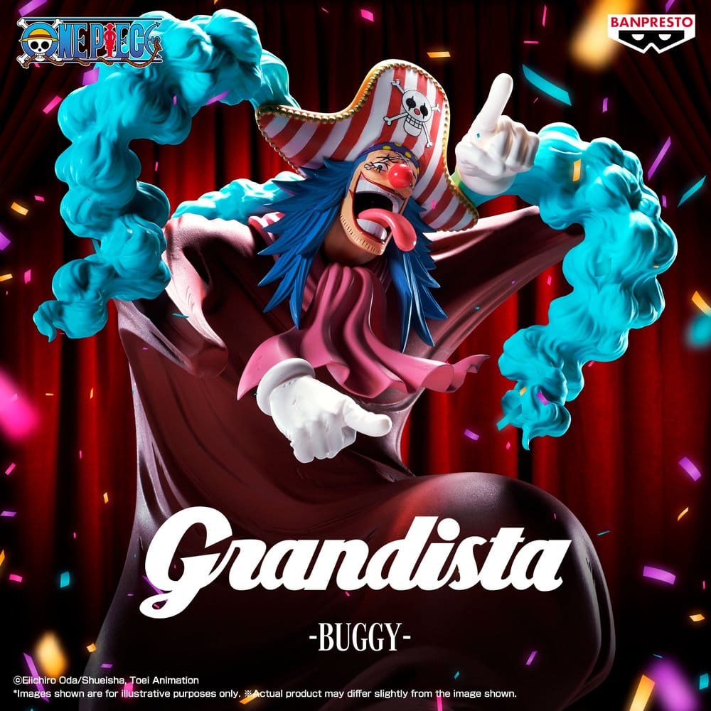 One Piece Grandista PVC-Figur Buggy 25 cm Image 5