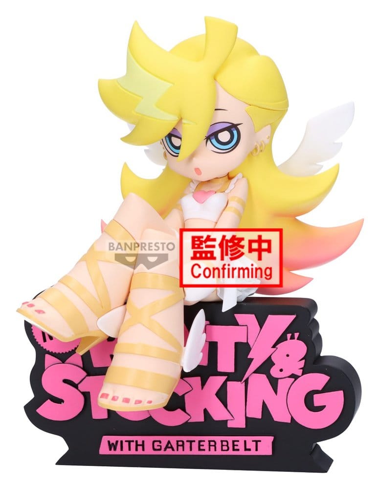 New Panty & Stocking with Garterbelt Monitor Top Figz PVC-Figur Panty (Angel ver.) 12 cm Image 1