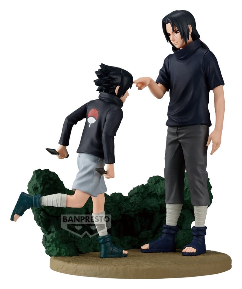 Naruto Shippuden Memorable Saga PVC-Figur Sasuke Uchiha & Itachi Uchiha 14 cm Image 2