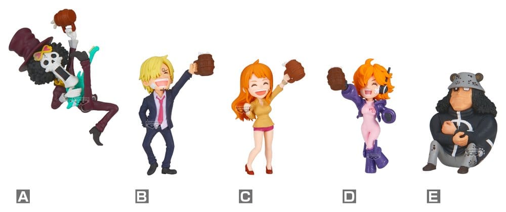 One Piece World Collectable Figure Minifiguren 6 cm Display (12) Image 1