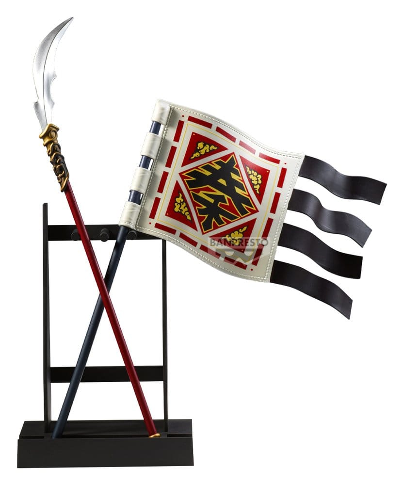 Kingdom Grandista PVC-Figur Ver. B Shin's Flag & Ohki's Glaive 32 cm Image 1