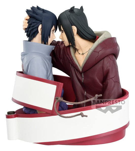 Naruto Shippuden Portrelic PVC-Figur Sasuke Uchiha & Itachi Uchiha 12 cm Image 1