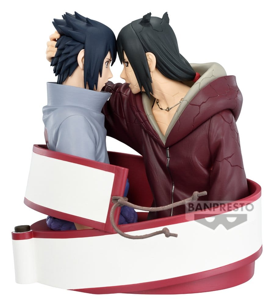 Naruto Shippuden Portrelic PVC-Figur Sasuke Uchiha & Itachi Uchiha 12 cm Image 1