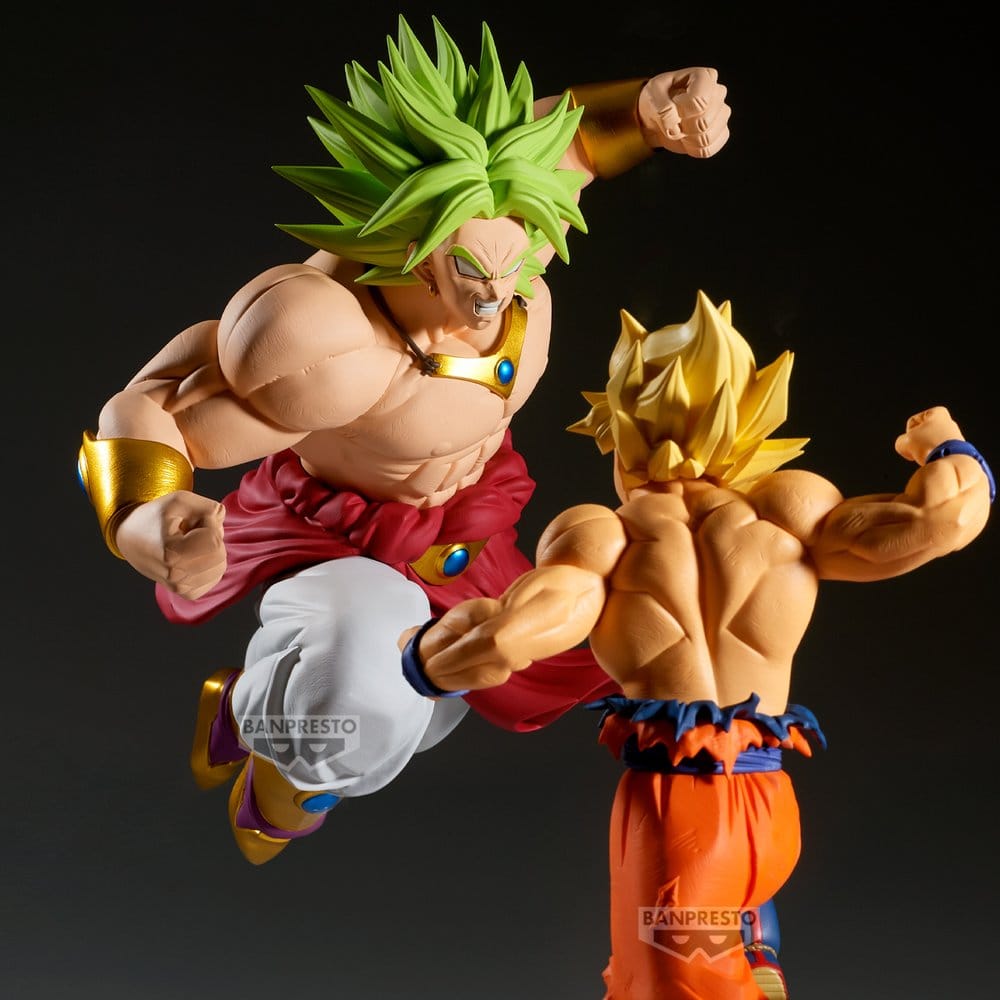 Dragon Ball Z Match Makers PVC-Figur Super Saiyan Son Goku vs. Broly ver. B Broly 15 cm Image 8