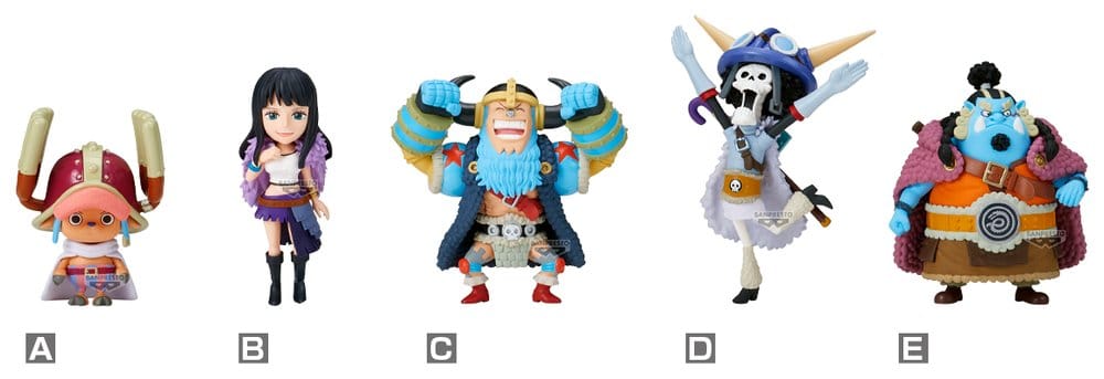One Piece World Collectable Figure Mini-Figuren Elbaph 2 Display (12) Image 1
