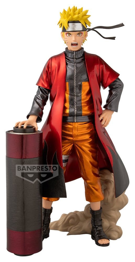 Naruto Shippuden Premium PVC-Figur Naruto Uzumaki (The Metallic) 30 cm Image