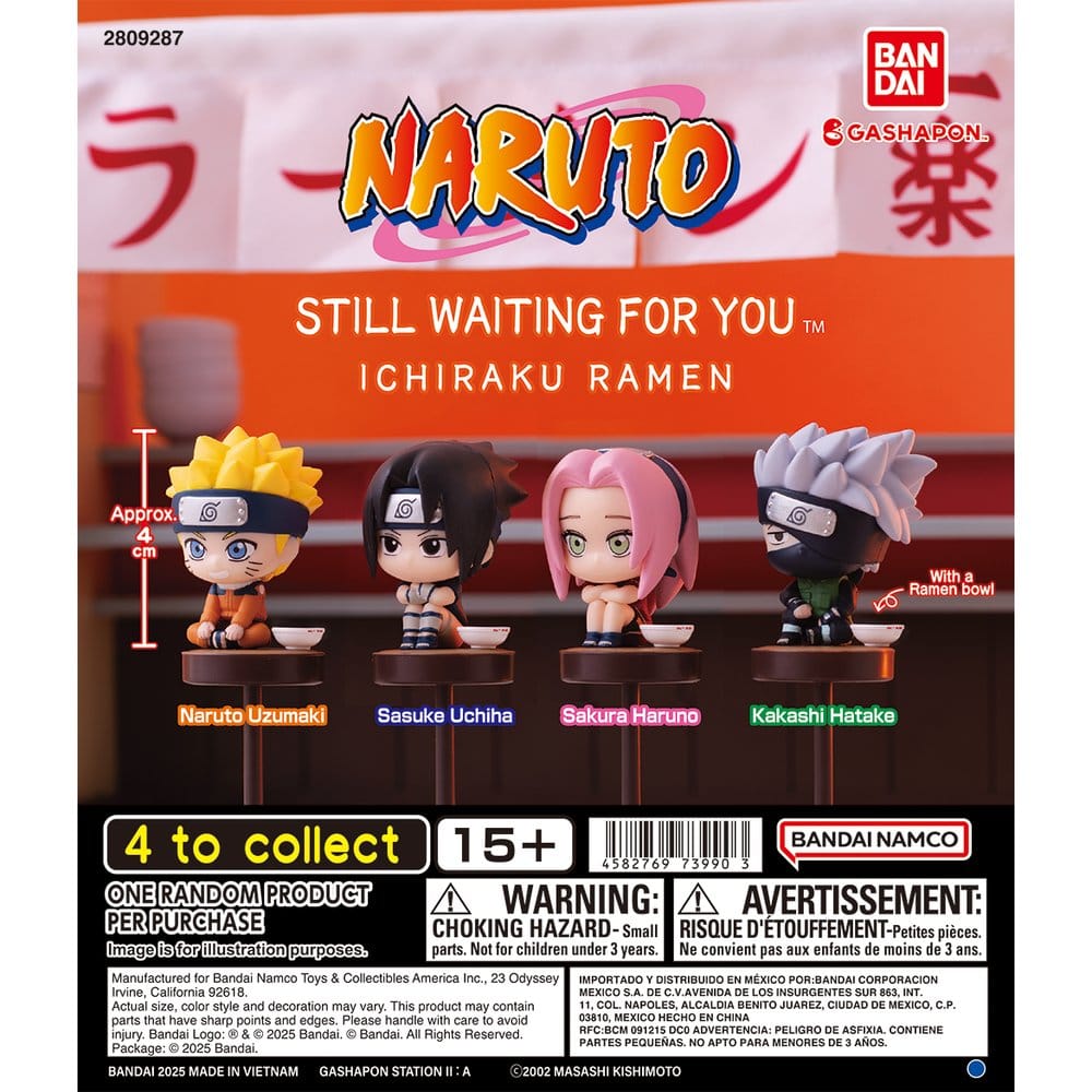 Naruto Still Waiting For You Gashapon Minifiguren Blind Box Display (24) Image 2