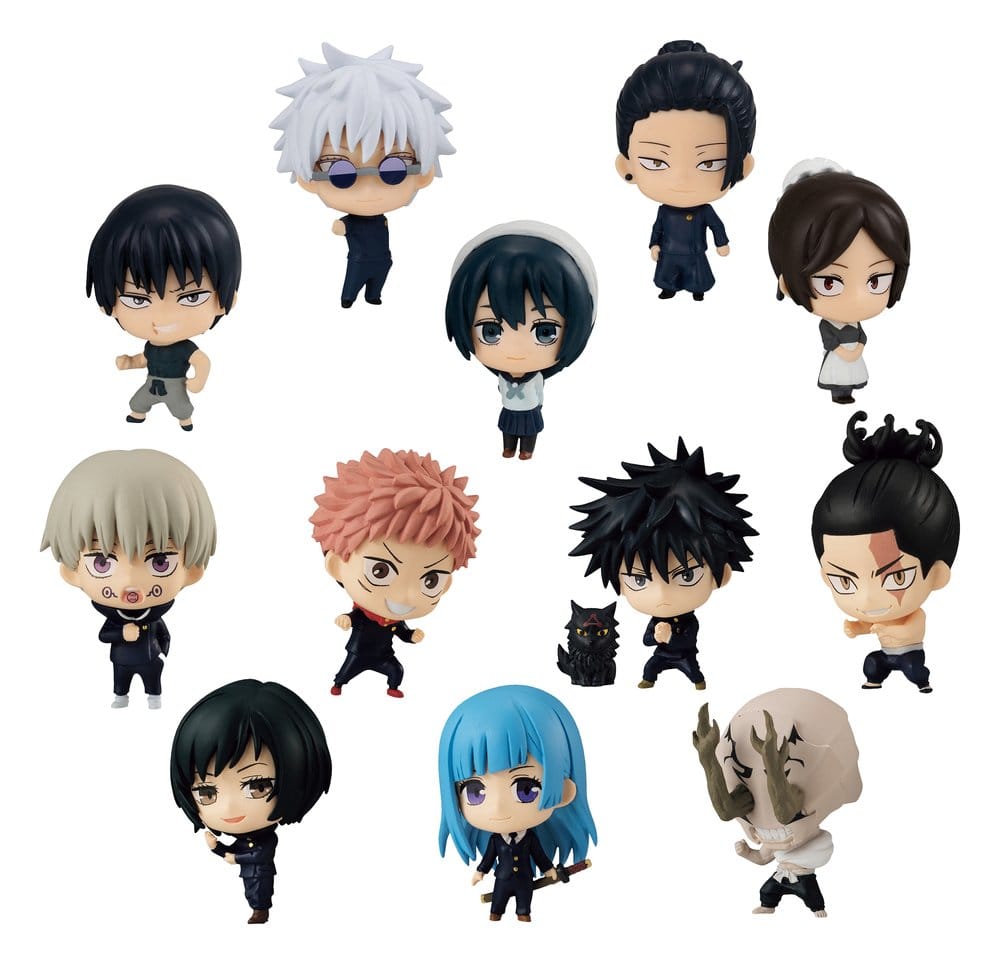 Jujutsu Kaisen Capsule Figure Collection Gashapon Minifiguren Blind Box Series 2 Display (24) Image 7