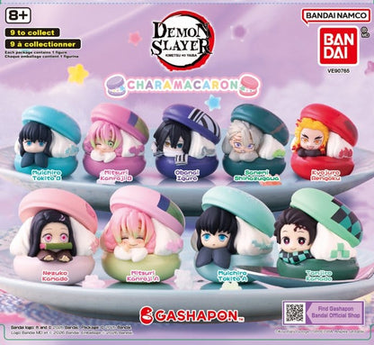 Demon Slayer: Kimetsu no Yaiba Chara Macaron Gashapon Minifiguren 4 cm Blind Box Display (24) Image 9