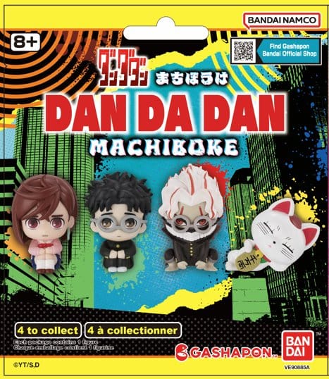 Dandadan Machiboke Gashapon Minifiguren Blind Box Display (24) Image 1