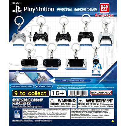 PlayStation Personal Marker Charm Gashapon Schlüsselanhänger Blind Box Display (24) Image 1