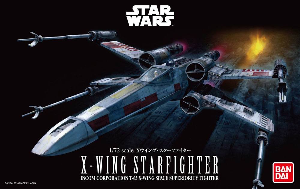 Star Wars Plastik-Modellbausatz 1/72 X-Wing Starfighter Image 3