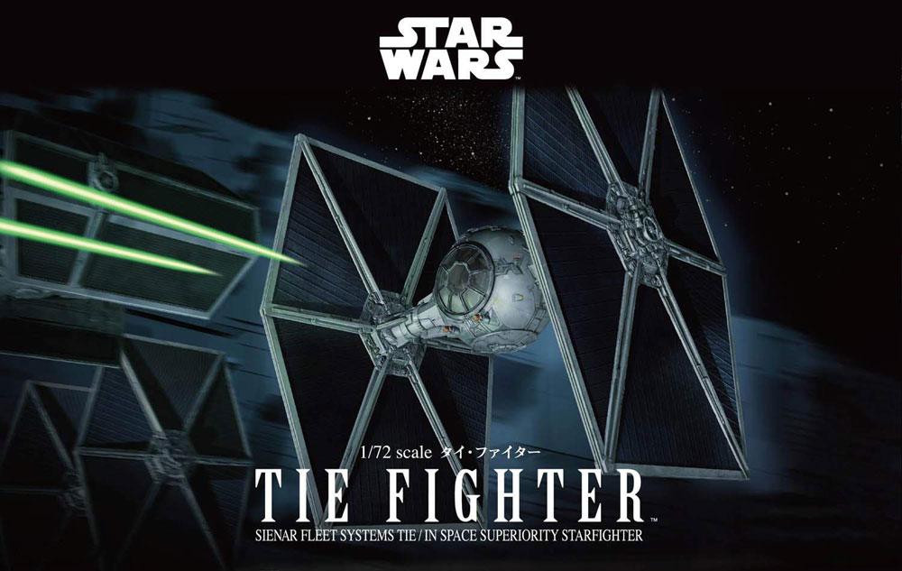 Star Wars Plastik-Modellbausatz 1/72 TIE Fighter Image 3