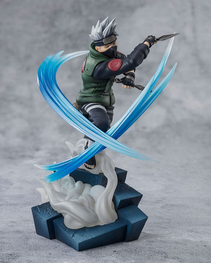 Naruto Shippuden Figuarts ZERO Extra Battle PVC Statue Kakashi Hatake Conclusion with one once called Friend 20 cm Image 1