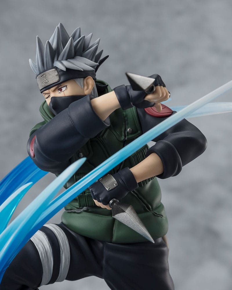 Naruto Shippuden Figuarts ZERO Extra Battle PVC Statue Kakashi Hatake Conclusion with one once called Friend 20 cm Image 5