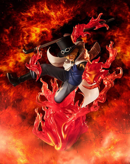 One Piece Figuarts ZERO Extra Battle PVC Statue Sabo Fire Fist Rook Check 19 cm Image 6