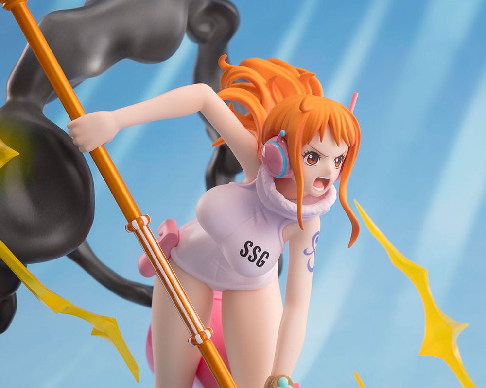 One Piece Figuarts ZERO Extra Battle PVC Statue Nami Lightning Blast 17 cm Image 5