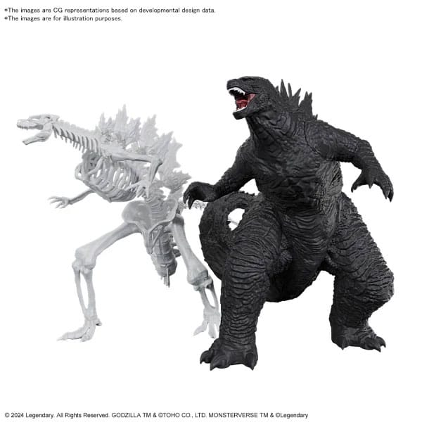 Godzilla x Kong: The New Empire Plastic Model Kit Godzilla Image