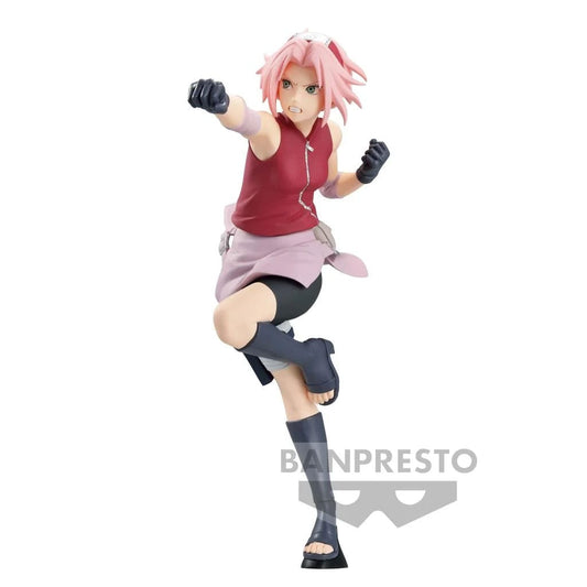 Naruto Shippuden Vibration Stars PVC Statue Haruno Sakura 16 cm Image