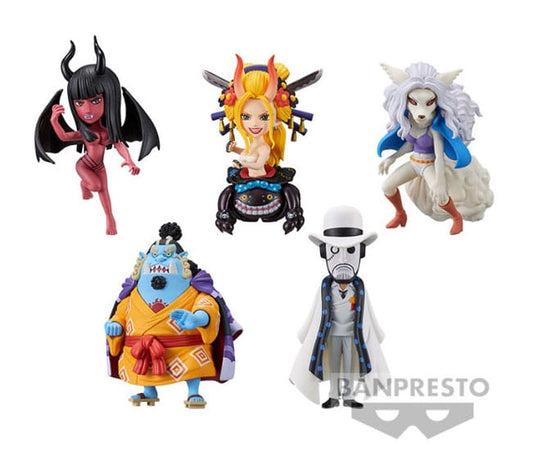 One Piece WCF Minifiguren 7 cm Wanokuni Onigashima 6 Display (12) Image