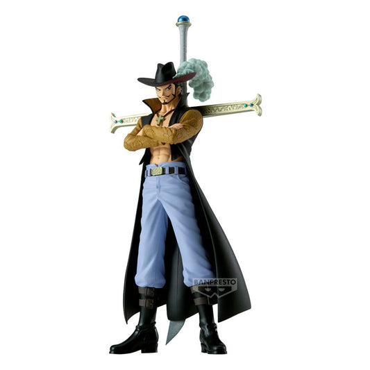 One Piece DXF - The Grandline Series - Extra PVC Statue Dracule Mihawk 17 cm Image 1