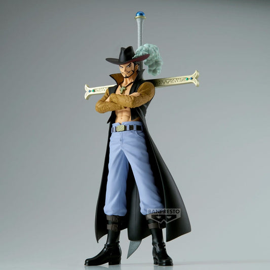 One Piece DXF - The Grandline Series - Extra PVC Statue Dracule Mihawk 17 cm Image 2