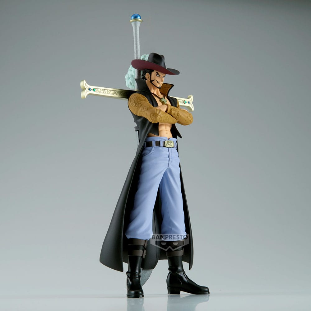 One Piece DXF - The Grandline Series - Extra PVC Statue Dracule Mihawk 17 cm Image 3