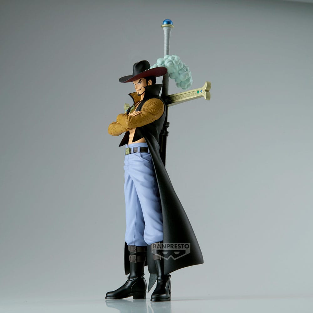 One Piece DXF - The Grandline Series - Extra PVC Statue Dracule Mihawk 17 cm Image 4