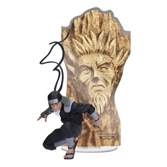 Naruto Shippuden Panel Spectacle PVC Statue Sarutobi Hiruzen 7 cm Image 1