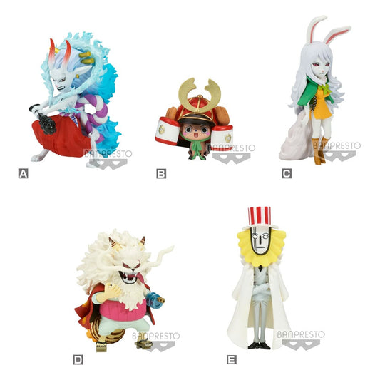 One Piece WCF Minifiguren 7 cm Wanokuni Onigashima 7 Display (12) Image